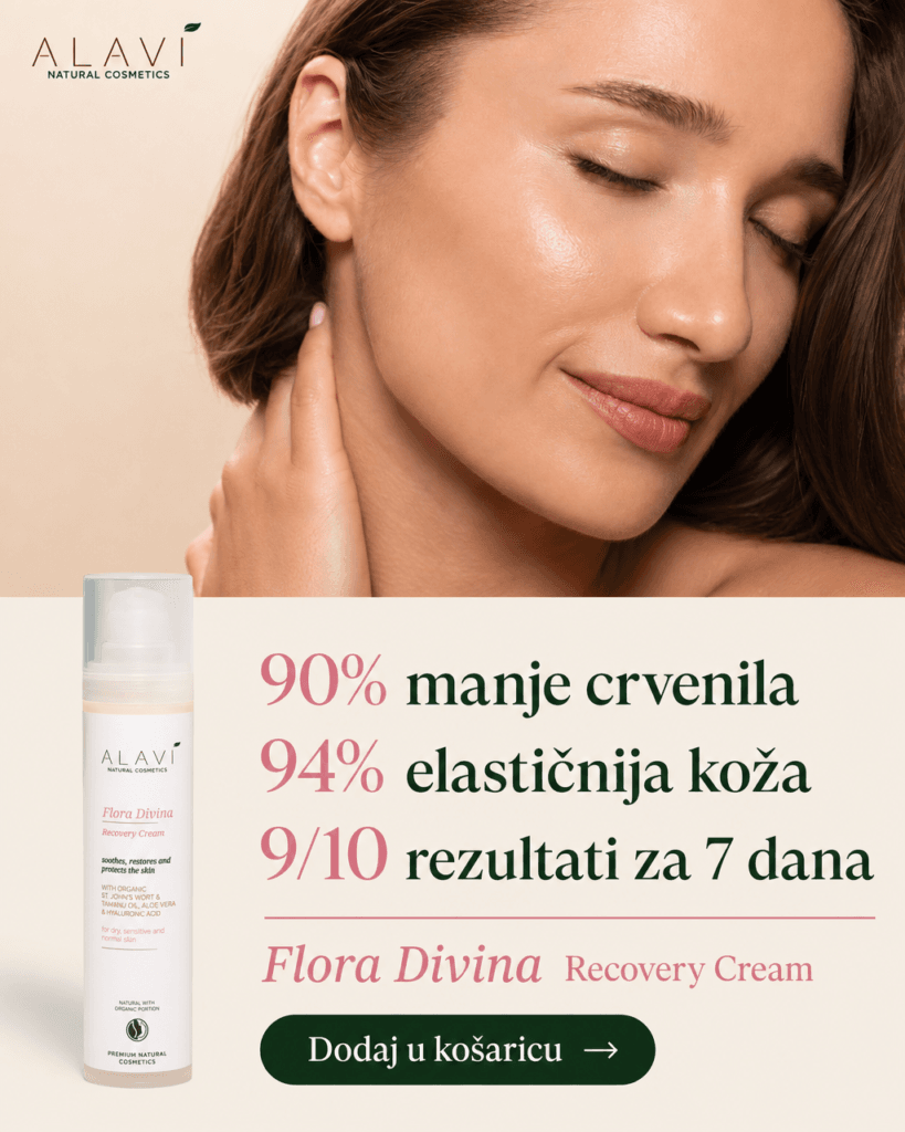 Suha i ljuskava koža lica – prirodna njega Alavi