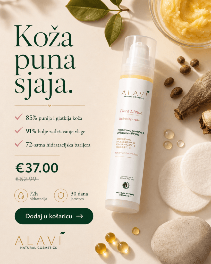 Hidratantna krema za lice – prirodna kozmetika Alavi
